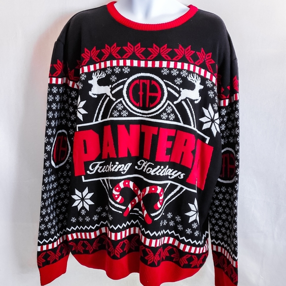pantera christmas jumper